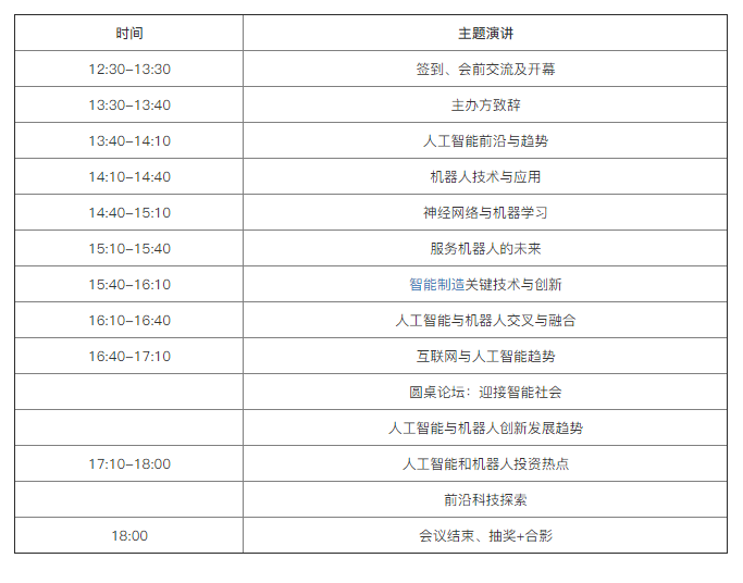 2017中国人工智能与机器人创新大会