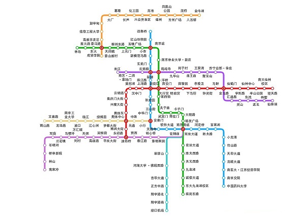 南京地铁线路