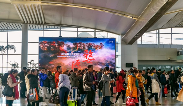 南昌昌北机场灯箱广告投放案例
