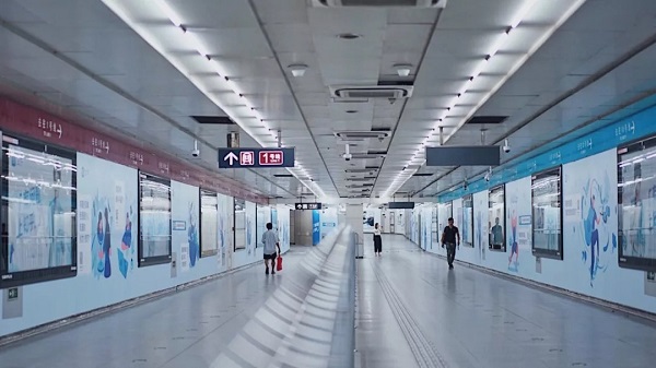 北京地铁通道知乎广告