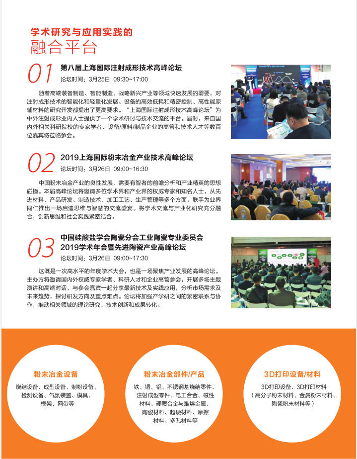 2019第十二届上海国际粉末冶金展览会（时间+地点）