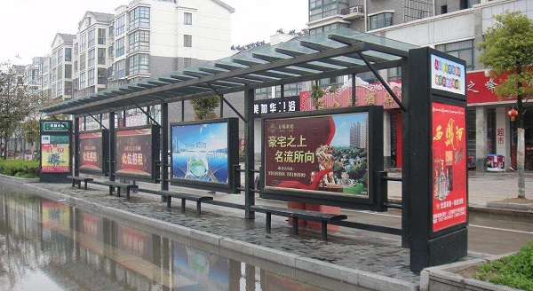 公交候车亭广告